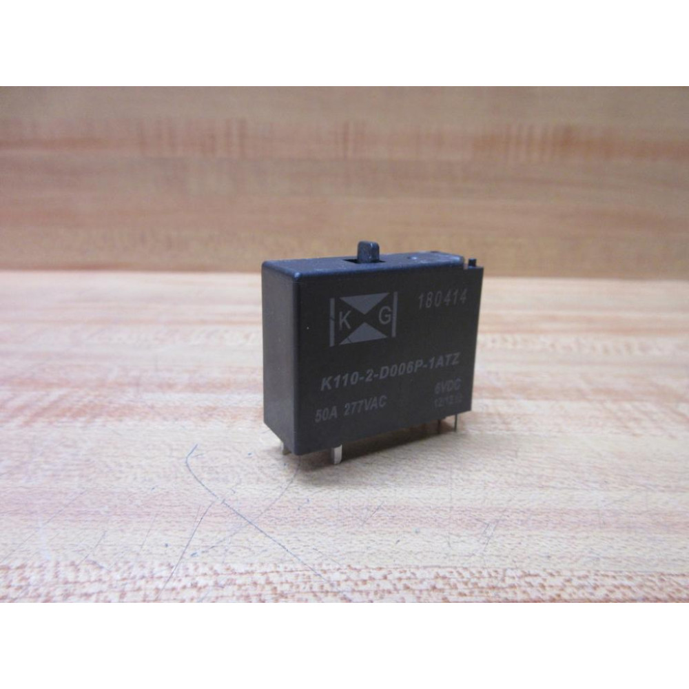 KG Technologies K110-2-D006P-1ATZ Relay K1102D006P1ATZ - New No Box