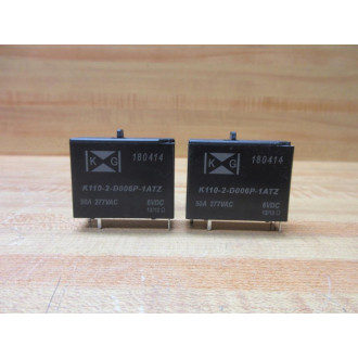 KG Technologies K110-2-D006P-1ATZ Relay K1102D006P1ATZ - New No Box
