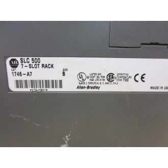 Allen Bradley 1746-A7 7-Slot Rack 1746A7 Ser.B - Used