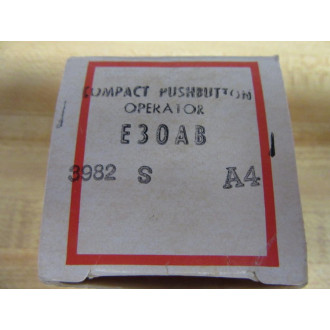 Cutler Hammer E30AB Push Button