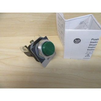 Allen Bradley 800T-B1D1 Push Button 800TB1D1 WLegend Plate - New No Box