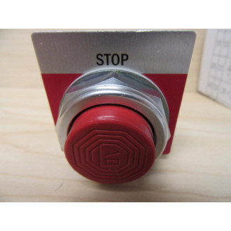 Allen Bradley 800T-B6D2 Push Button 800TB6D2 WLegend Plate
