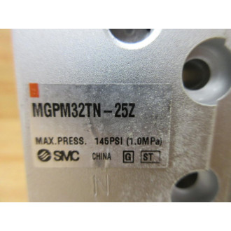 SMC MGPM32TN-25Z Compact Cylinder MGPM32TN25Z - New No Box