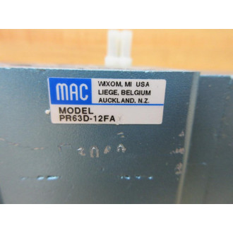 Mac Valves PR63D-12FA Pressure Regulator PR63D12FA - New No Box