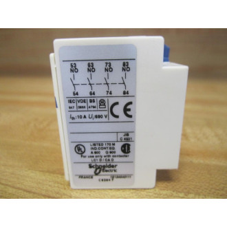Telemecanique LA1-DN40 Auxiliary Contact  LA1DN40 Chipped Corner