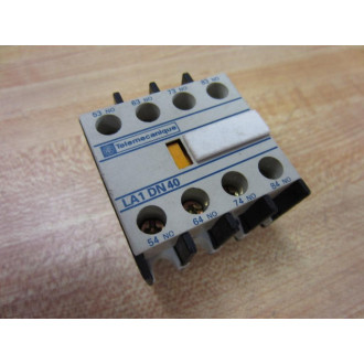 Telemecanique LA1-DN40 Auxiliary Contact  LA1DN40 - Used