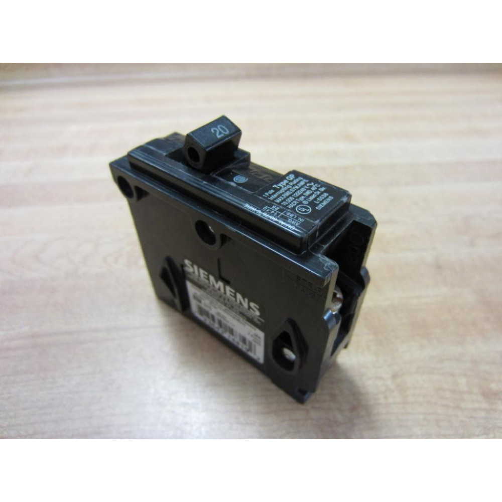 Siemens ITE Q120 Circuit Breaker 20A Type QP 1 Pole - New No Box