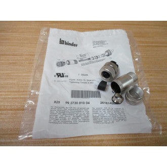 Binder 99-3730-810-04 Circular Connector 99373081004
