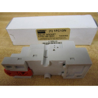 Dayton 1FC13 Relay Socket 1FC13N