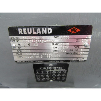 Reuland 0050F-2AAB-0007 Motor 0050F2AAB0007 - New No Box