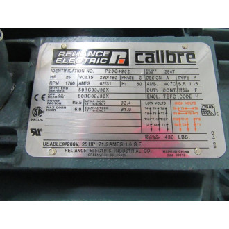 Reliance Electric P28G4902 MG Motor 25 HP 230460V 1760 RPM - New No Box