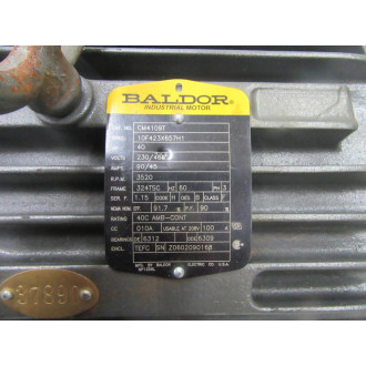 Baldor CM1409T Motor 3520RPM 40HP 3Phase Frame 324TSC - New No Box