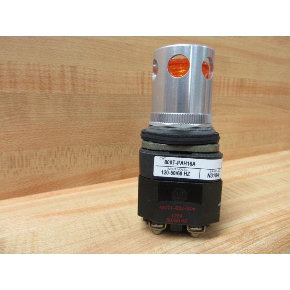 Allen Bradley 800T-PAH16A Pushbutton Illuminated - New No Box Allen Bradley 800T-PAH16A Pushbutton Illuminated - New No Box