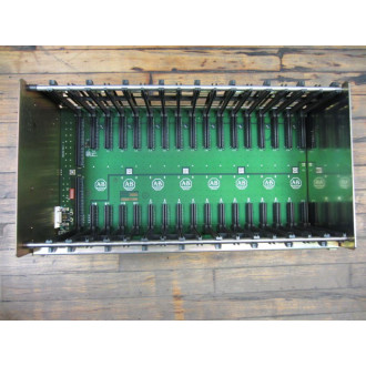 Allen Bradley 1771-A4B 16 Slot IO Chassis 1771A4B 16A @ 5.25VDC - Used