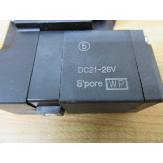 SMC VFS3300-5FZ Solenoid Valve VFS33005FZ Chipped Corner