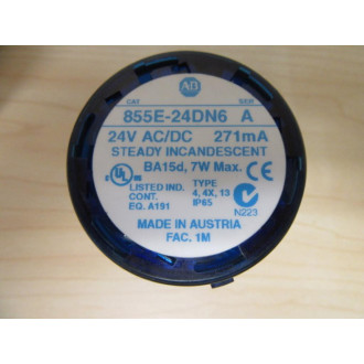 Allen Bradey 855E-24DN6 Industrial Stack Light - Refurbished