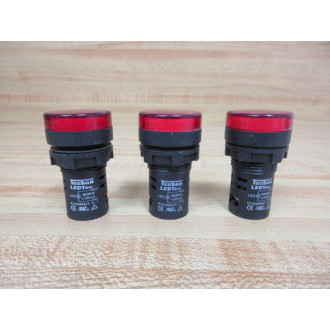 Techna LEDTEC-R-110 Pilot Light Indicator LEDTECR110 (Pack of 3)