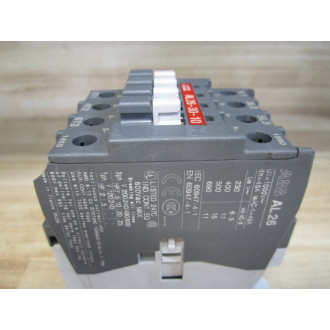 ABB AL26-30-10-81 Contactor AL26301081 Chipped Corners - Used