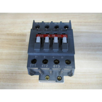 ABB AL26-30-10-81 Contactor AL26301081 Chipped Corners - Used