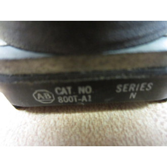 Allen Bradley 800T-A1 Push Button Ser. NGreen (Pack of 3) - Used