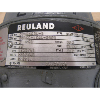Reuland 0005C-1KAL-0001 Motor & Magnetic Brake 0ADA-A16N09-01 - New No Box