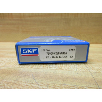 SKF 71909 CDP4ADGA Super Precision Angular Contact Bearing Set 12 Set