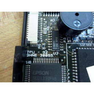 ABB 3HNS-00001 PC Board TPU-02 3HNE 30055 wCover - Used