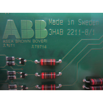 ABB 3HAB2211-81 DSQC 256A Sensor Board 3HAB2211-11 - Used