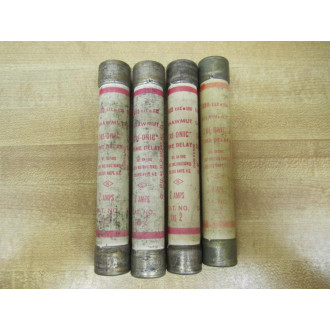 Shawmut TRS2 TRS 2 TRS-2 Time Delay Fuse Bag Of 4 - Used