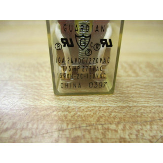 Guardian Electric 1390H-2C-120VAC Relay - New No Box