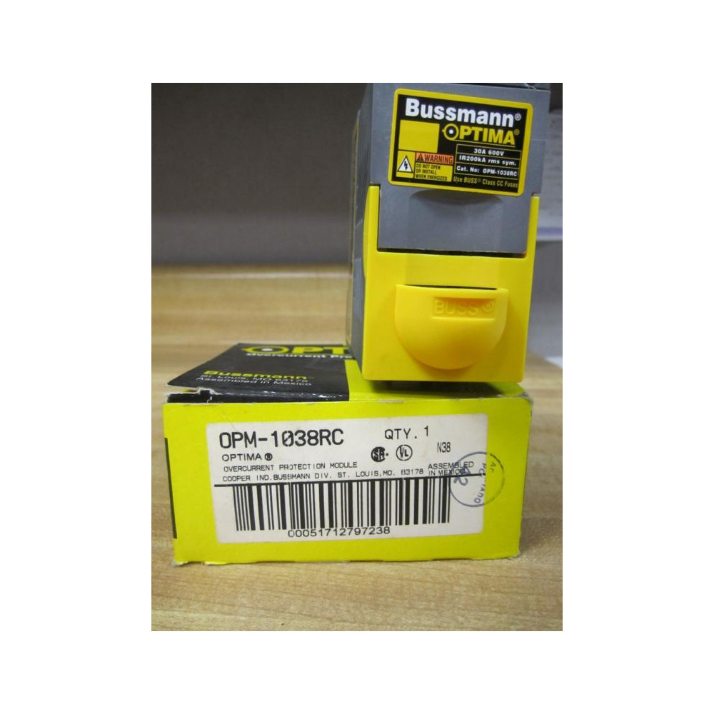 Bussmann OPM-1038RC Optima Fuse Holder OPM1038RC