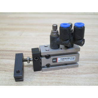 SMC CUK10-5D Cylinder CUK105D - Used