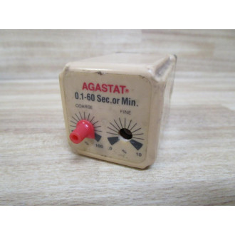 Agastat SCAXX011XXAPXA Timing Relay SCAXX0IIXXAPXA Missing Control Knob - Used