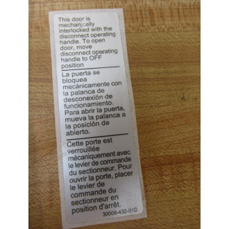 Square D 9422A1 Handle Kit 73973 Ser.B