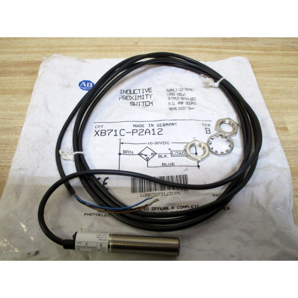 Allen Bradley 871C-P2A12 Sensor X871C-P2A12