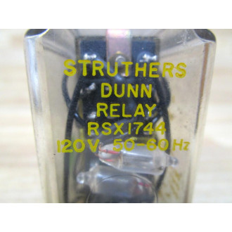 Struthers Dunn RSX1744-120V Relay RSX1744 - Used