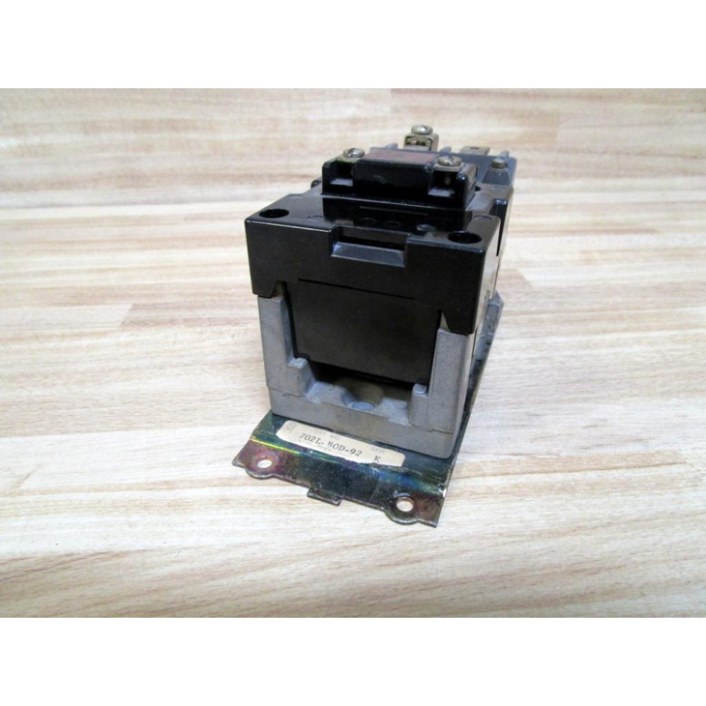Allen Bradley 702L-BOD-92 Contactor 702L-B0D-92 - Used