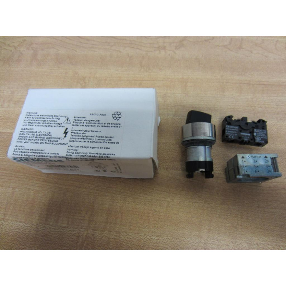 Siemens 3SB3400-0B Contact Block 3SB34000B Series C