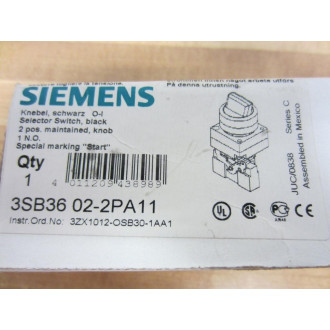 Siemens 3SB3400-0B Contact Block 3SB34000B Series C