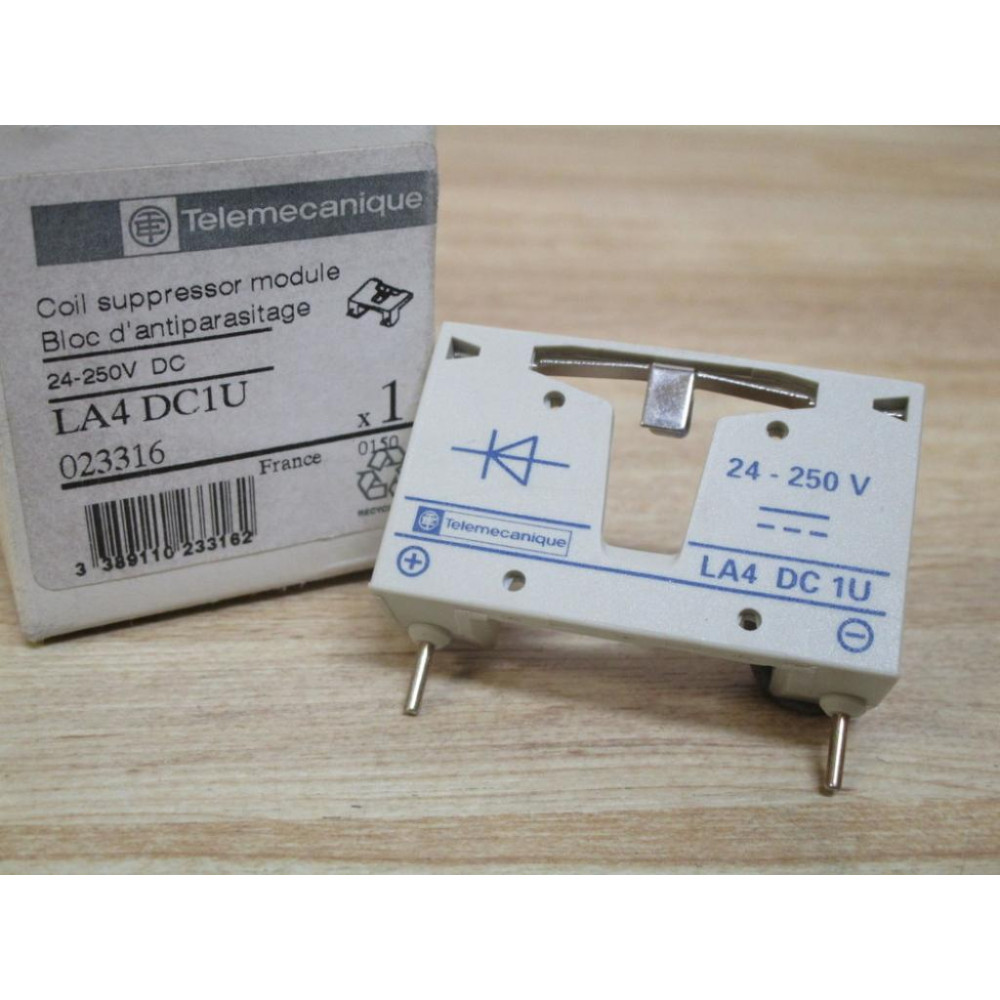 Schneider Telemecanique LA4-DC1U Suppressor LA4DC1U 023316