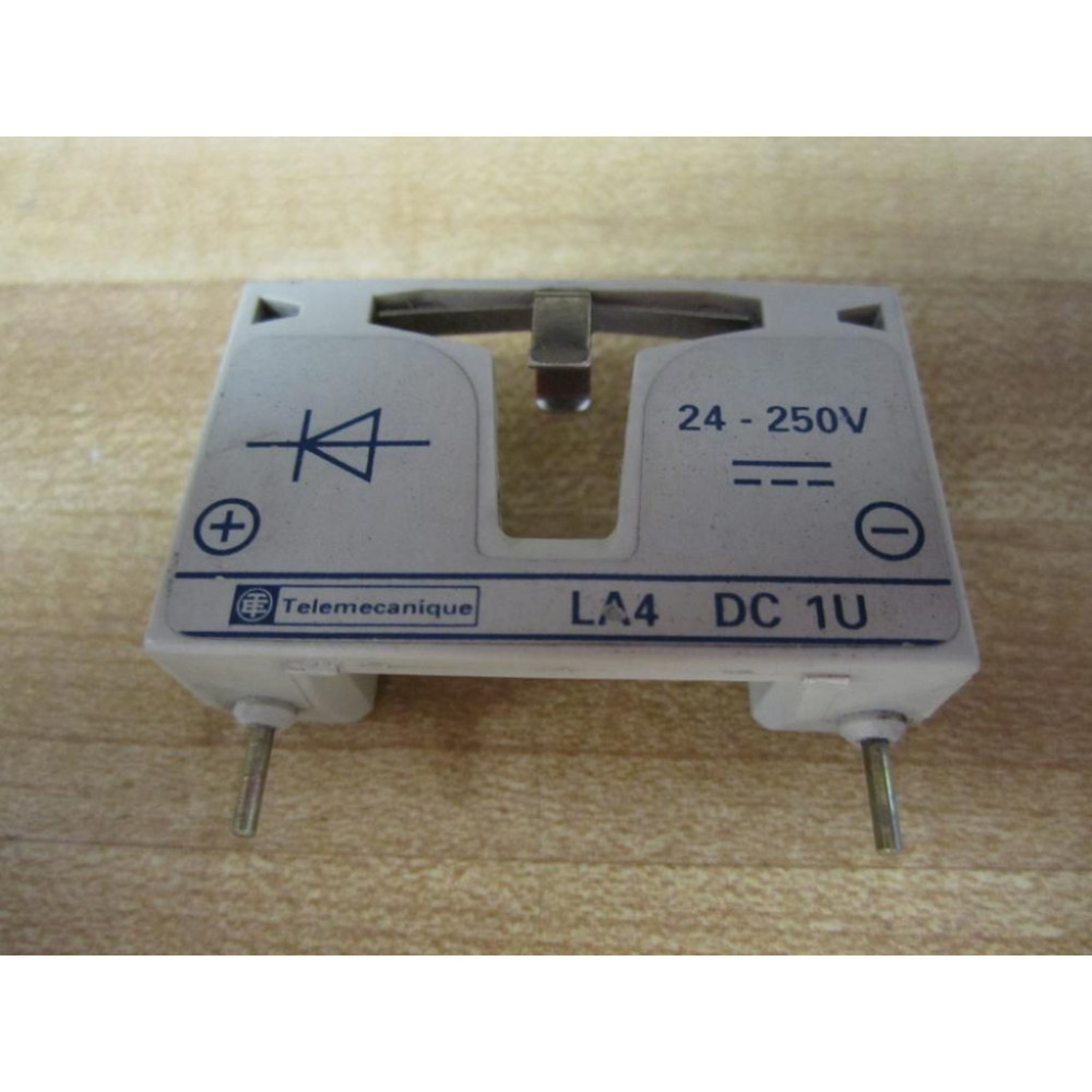 Schneider Telemecanique LA4-DC1U Suppressor LA4DC1U 023316 - Used
