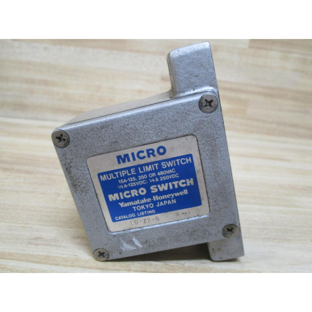 Micro Switch LD-Z2-5 Honeywell Limit Switch LDZ25 - Used