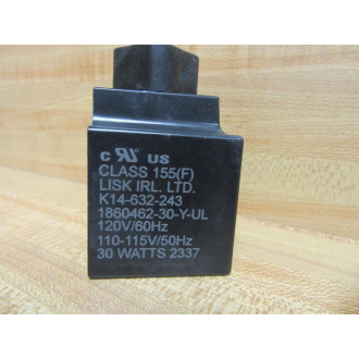 Lisk K14-632-243 Coil 1860462-30-Y-UL - New No Box