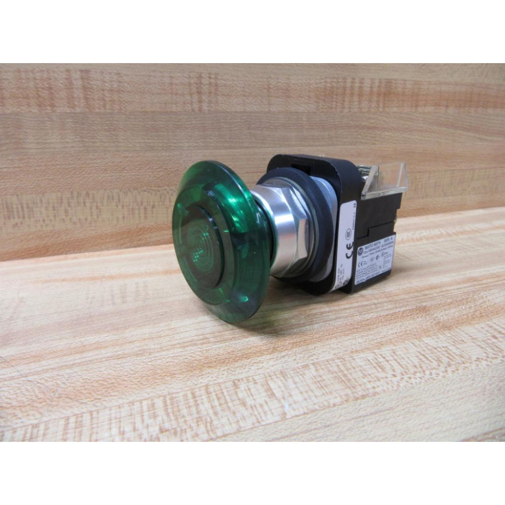 Allen Bradley 800T-QMJH2G Pushbutton - New No Box Allen Bradley 800T-QMJH2G Pushbutton - New No Box