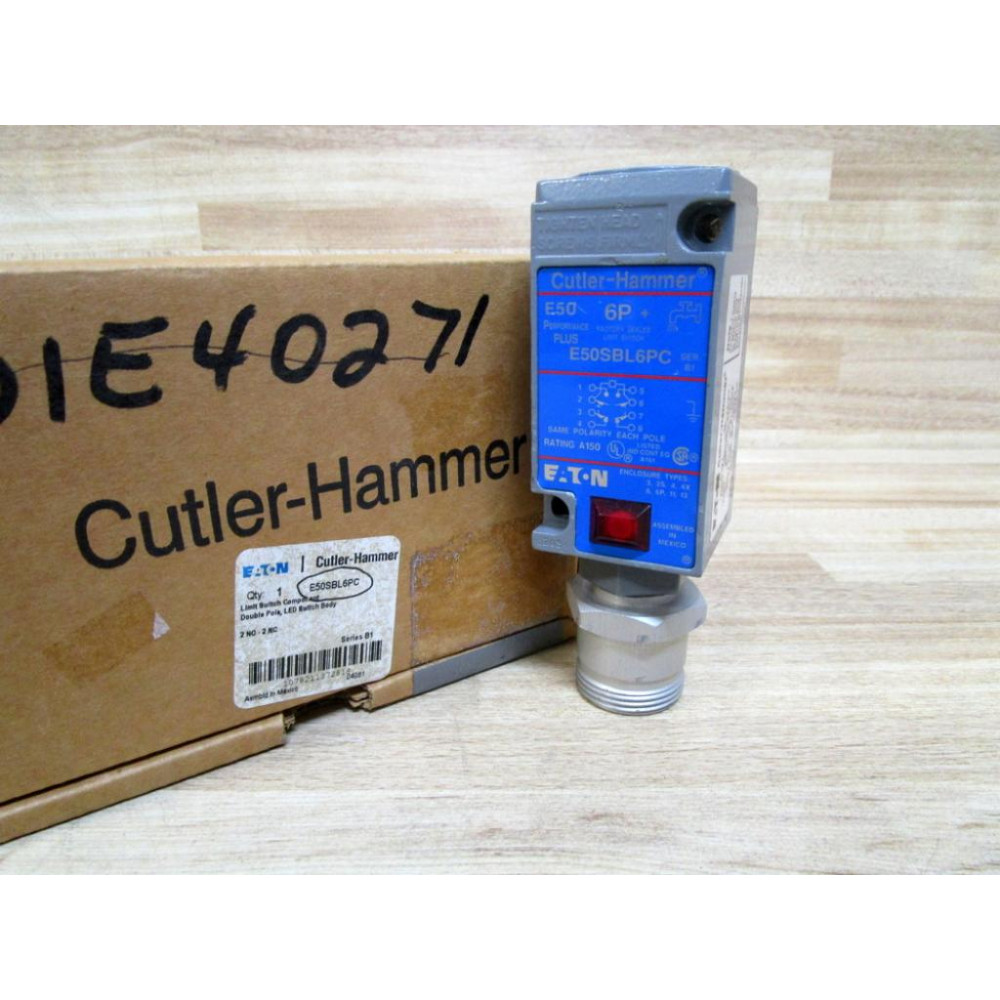 Cutler Hammer E50SBL6PC Eaton  Limit Switch