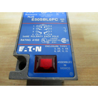 Cutler Hammer E50SBL6PC Eaton  Limit Switch