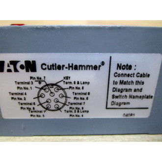 Cutler Hammer E50SBL6PC Eaton  Limit Switch