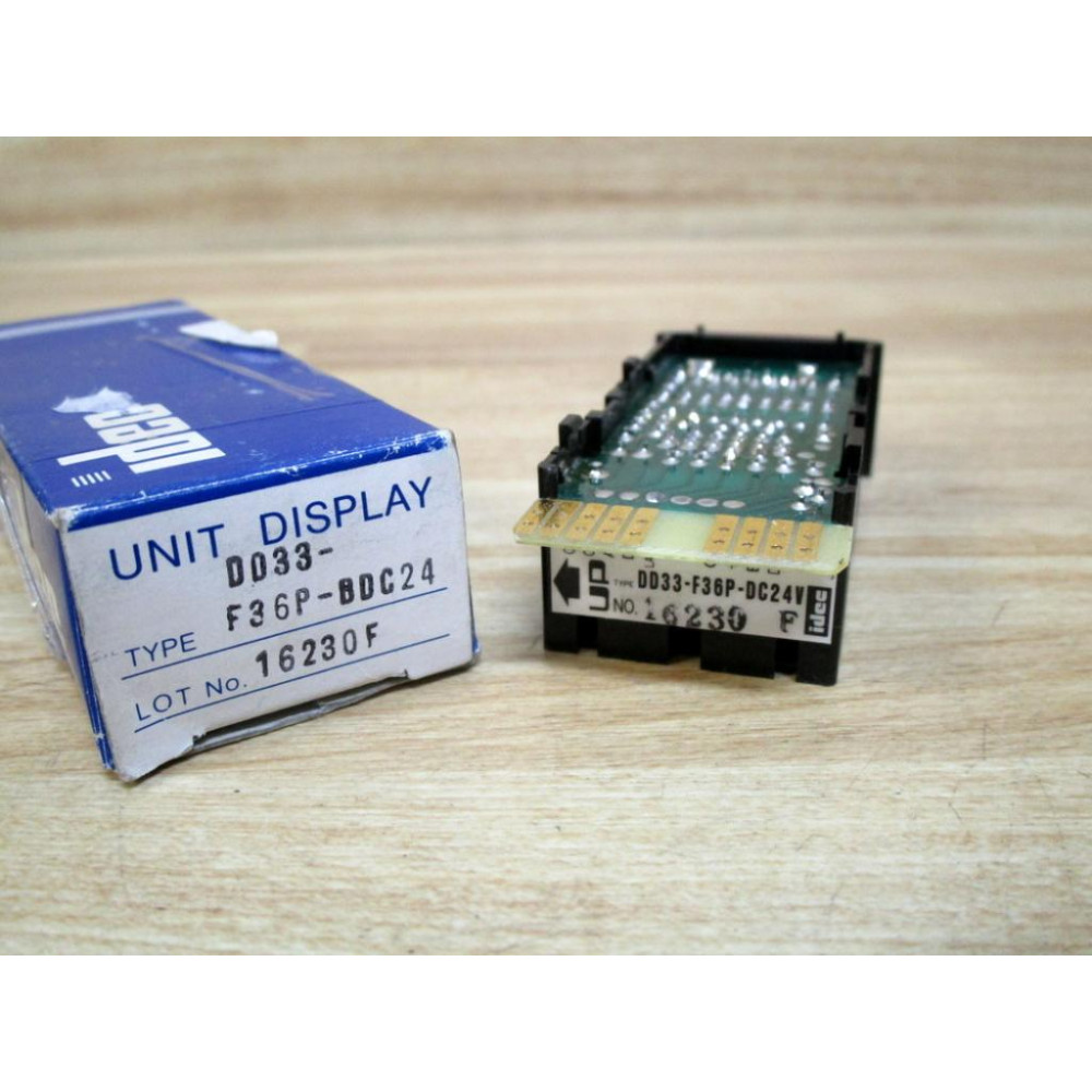 IDEC DD33F36P Display Unit DD33-F36P-DC24V