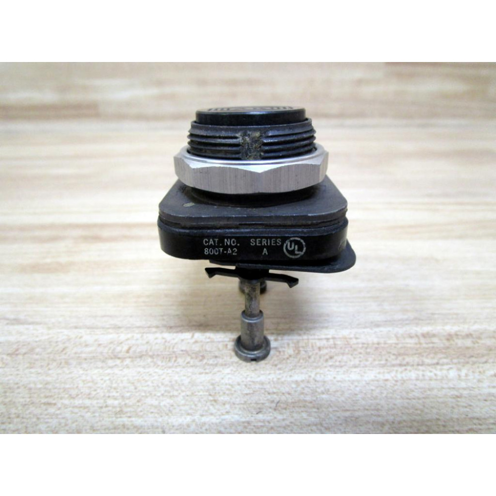 Allen Bradley 800T-A2 Black Push Button 800TA2 Series ABlack - Used