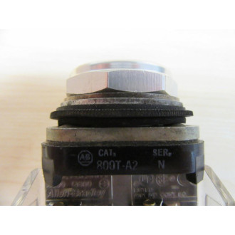 Allen Bradley 800T-A2A Push Button 800TA2A w800T-XA - Used